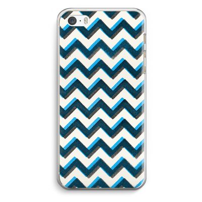 Onderbroken lijn: iPhone 5 / 5S / SE Transparant Hoesje