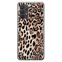 Samsung Galaxy A32 4G siliconen hoesje - Golden wildcat Samsung Galaxy A32 4G siliconen hoesje - Golden wildcat