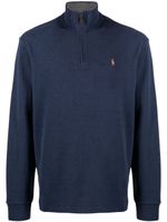 Polo Ralph Lauren Polo Pony cotton sweatshirt - Bleu - thumbnail