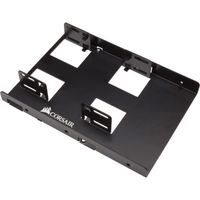 Corsair CSSD-BRKT2 drive bay panel 8,89 cm (3.5") Carrierpaneel Zwart - thumbnail