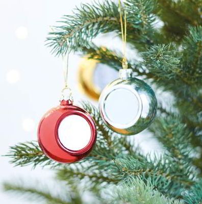 Kerstbal met logo