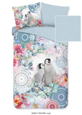 HIP Dekbedovertrek "mandala&apos;s en pinguins" - Multi - (140x200/220 cm) - Katoen Flanel