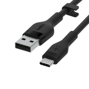 Belkin BOOST↑CHARGE Flex USB-kabel 2 m USB 2.0 USB A USB C Zwart