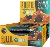 Fulfil Vitamin & Protein Bar Dark Salted Caramel (15 x 55 g) Fulfil Vitamin & Protein Bar Dark Salted Caramel (15 x 55 g)