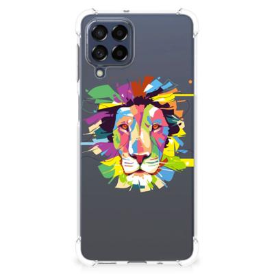 Samsung Galaxy M53 Stevig | Bumper Hoesje | Lion Color