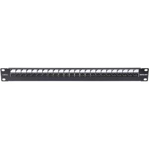 Intellinet Patch-Panel 24 poorten Netwerkpatchpaneel 483 mm (19) CAT 6 1 HE Zwart