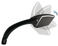 Mirage Spiegel links e-bike multi-angle stuurbev. zwart