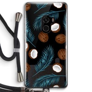 Kokosnoot roze: Xiaomi Mi Mix 2 Transparant Hoesje met koord
