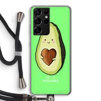 Avocuddle: Samsung Galaxy S21 Ultra Transparant Hoesje met koord