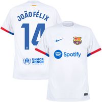 FC Barcelona Shirt Uit 2023-2024 + João Félix 14 - thumbnail