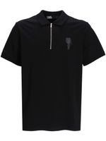 Karl Lagerfeld Poloshirt met logopatch - Zwart - thumbnail