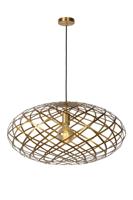 Lucide WOLFRAM - Hanglamp - Ø 65 cm - 1xE27 - Mat Goud / Messing