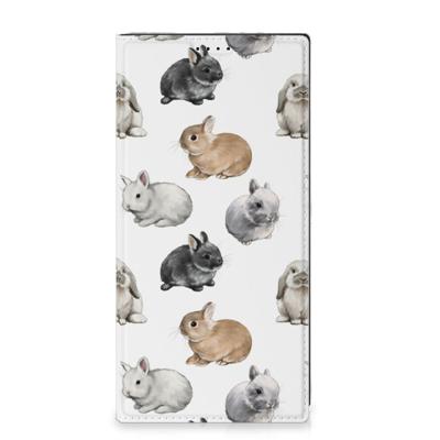 Smartphone hoesje voor Samsung Galaxy S23 Ultra Konijntjes