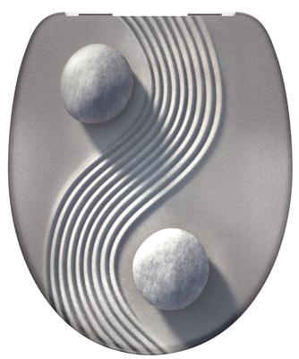 Schutte Duroplast WC-bril YIN&YANG met soft-close 82152