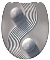 Schutte Duroplast WC-bril YIN&YANG met soft-close 82152