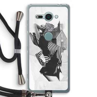 House: Sony Xperia XZ2 Compact Transparant Hoesje met koord