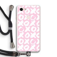 XOXO: Pixel 3 XL Transparant Hoesje met koord