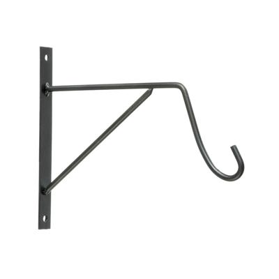 Haak voor ophanging Mica Decorations 22,5 x 18 cm Antraciet Ijzer