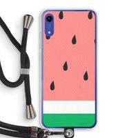 Watermeloen: Honor Play 8A Transparant Hoesje met koord