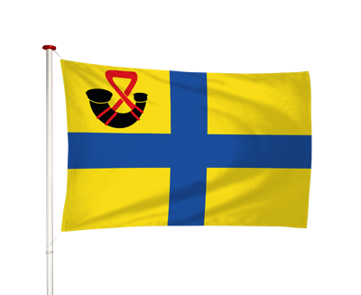 Vlag Bergum - Burgum (fr) Vlag Bergum - Burgum (fr)