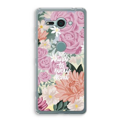 Kindness matters: Sony Xperia XZ2 Compact Transparant Hoesje