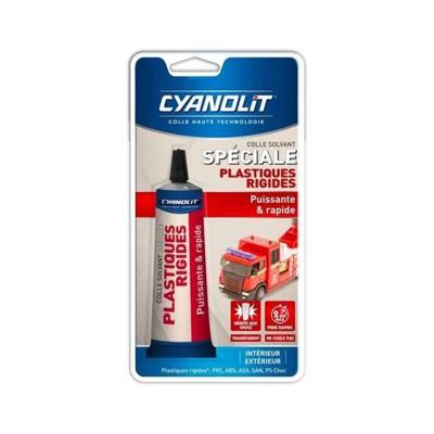 Speciale kunststoflijm - CYANOLIT - Sterke hechting - Veelzijdig voor kunststoffen