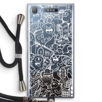 Vexx City #2: Sony Xperia XZ1 Transparant Hoesje met koord