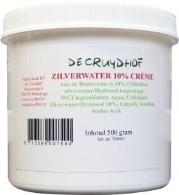 Cruydhof Zilverwater creme 10% (500 gr)