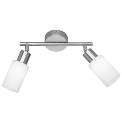 Trio Moderne PlafondlampMars 2-lichts nikkel mat - R80012007