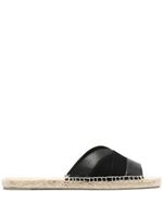 Castañer espadrilles à brides croisées - Noir - thumbnail