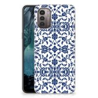 Nokia G21 | G11 | TPU Case | Flower Blue