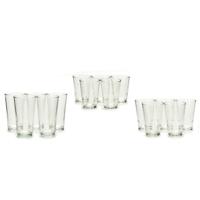 Glazenset S18091/BHA Transparant Glas 6 x (51 cl) / 6 x (34 cl) / 6 x (23 cl) - thumbnail
