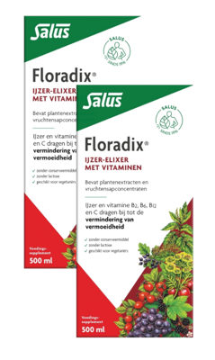 Salus Elixer Floradix - Duoverpakking