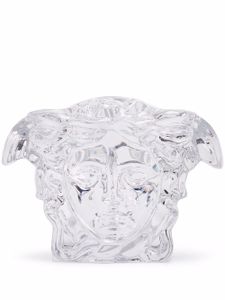 Versace vase Medusa Grande à ornements en cristal - Blanc