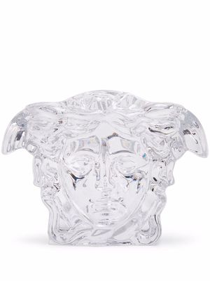 Versace vase Medusa Grande à ornements en cristal - Blanc