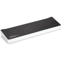 StarTech.com DK30CH2DPPDU USB 3.0 (3.1 Gen 1) Type-C Zwart, Zilver notebook dock & poortreplicator - thumbnail