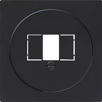 Gira afdekplaat voor stereo USB 1/2XMJ UAE zwart S-Color