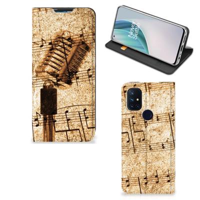 OnePlus Nord N10 5G Stand Case Bladmuziek OnePlus Nord N10 5G Stand Case Bladmuziek