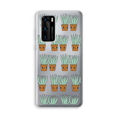 Sansevieria: Huawei P40 Transparant Hoesje