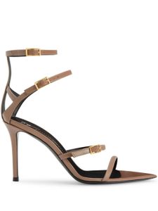 Giuseppe Zanotti sandales Intriigo Orely 105 mm en cuir - Marron