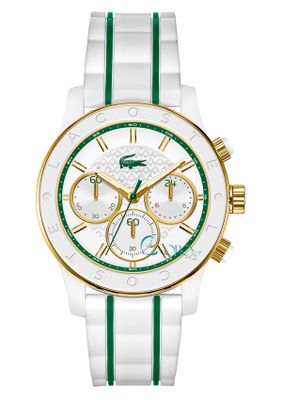 Lacoste horlogeband 2000844 Charlotte Rubber Wit 20mm Lacoste horlogeband 2000844 Charlotte Rubber Wit 20mm