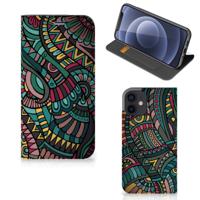 iPhone 12 Mini | Hoesje met Magneet | Aztec