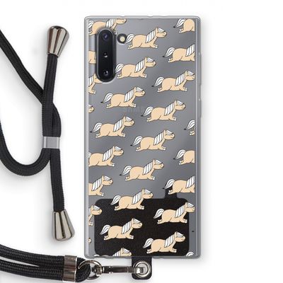Ponys: Samsung Galaxy Note 10 Transparant Hoesje met koord