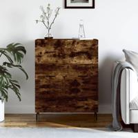 Dressoir 69,5x34x90 cm bewerkt hout gerookt eikenkleurig
