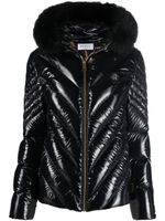Philipp Plein doudoune à capuche - Noir