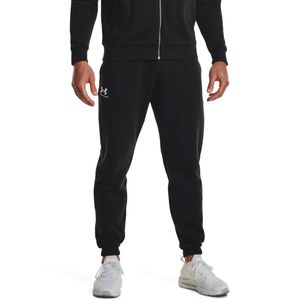 Under Armour Essential Fleece Joggingbroek Zwart Wit