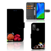 Huawei P Smart 2020 Wallet Case met Pasjes Sports