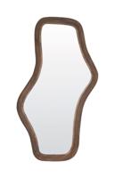 Light & Living Organische Spiegel 'Celano' Mangohout, 80 x 44cm, kleur Donkerbruin