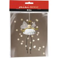 Creativ Company Mini hobbyset haken, engel:, 1 doos