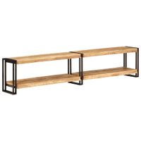 Tv-meubel 200x30x40 cm massief mangohout